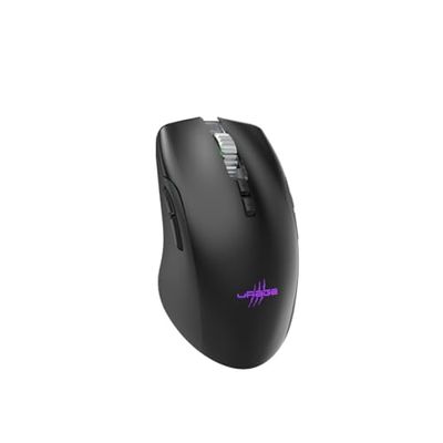 uRage Souris Gamer sans Fil Reaper 610 Wireless (9 Boutons programmables, Souris Gaming Capteur Optique 16000 DPI, RGB, Clics Gaming TTC-Golden, 48 Heures d’autonomie, USB-C) Noire