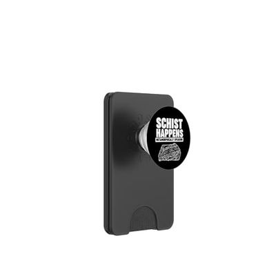 SCHIST HAPPENS METAMORPHICALLY SPEAKING PopSockets PopWallet para MagSafe