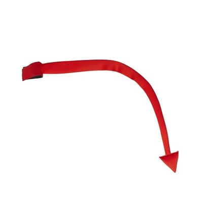 Widmann 04117 duivelsstaart, uniseks, volwassenen, rood, 88 cm