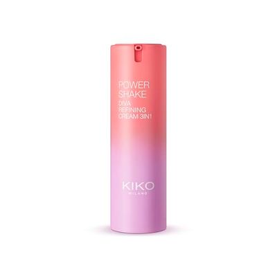 KIKO Milano Power Shake Diva Refining Cream 3In1, 3-I-1 Ansiktskräm: Fuktighetskräm, Primer Och Highlighter