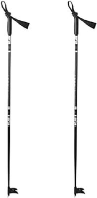 Mc Kinley Bastones de esquí-410428 esquí, Unisex, Negro/Plata/Anthrac, 110
