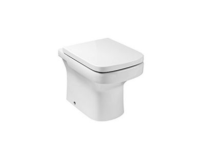 Roca, Dama, tazza compatta a schiera a parete con doppia uscita per WC, serbatoio alto, serbatoio da incasso o flussore, bianco, 360 mm x 520 mm x 400 mm, A347787000