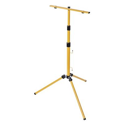 Emos zs9510, dreifuss per 2 riflettore, Acciaio, Giallo, 14 x 12 x 63 cm