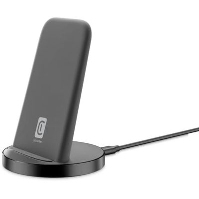 Cellularline | Caricabatterie da Rete | Supporto di ricarica wireless
