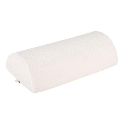 Pikolin Home AH210 Almofada de pernas viscoelástica, alívio de dor e circulação, suporte lombar e joelhos, espuma com memória, capa lavável, respirável, média firmeza, natural, 20 x 40 cm