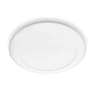 Philips Lighting 333623117 Lampada da Soffitto LED Cinnabar, Equivalente a 17 W, 4000K, Luce Bianca Calda, Non Dimmerabile, 32 x 32 x 7.9