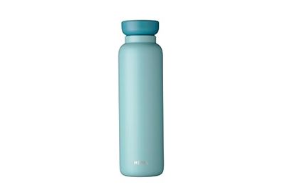 Mepal - Bouteille Isotherme Ellipse - Bouteille Isotherme à Double Paroi - Bouteille à Boire en Déplacement - 12 Heures Chaudes et 24 Heures Froides - Acier Inoxydable - 900 ml - Nordic Green