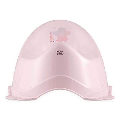 Hylat Baby Pot pour enfants - garçon/fille à partir d'environ 2 ans, également pour l'apprentissage de la propreté et l'apprentissage du pot, Couleur:rose, Motif:Friends
