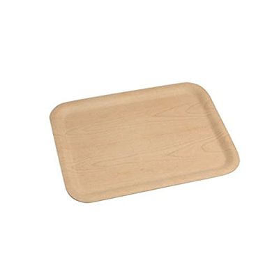 Genware nev-lt4634 LightWood Bouleau Plateau, 460 mm x 340 mm