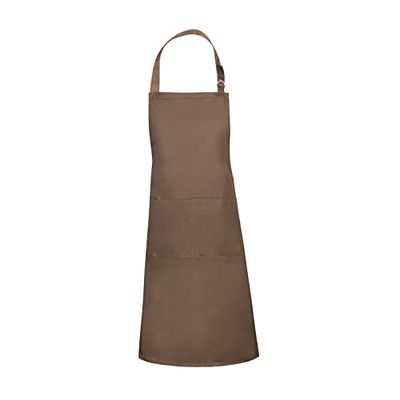 MISEMIYA - APRON WAITER UNISEX APRONS KITCHEN APRON WAITER CHEF 70mm x 90mm - Ref.867 - Brown