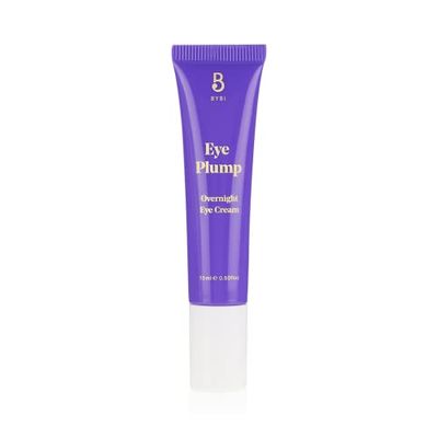 BYBI Beauty Eye Plump | Hydrating, Plumping and Soothing Eye Cream, Reduces Eye Bags and Dark Cirlces | Contains Broccoli Seed Oil, Hyaluronic Acid & Bakuchiol (Gentle Retinol Alternative) | 15 ml