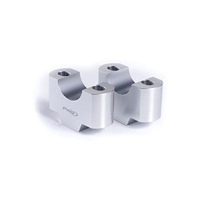 RISER MANUBRIO ALTEZZA 20MM UNIVERSALE C/ARGENTO