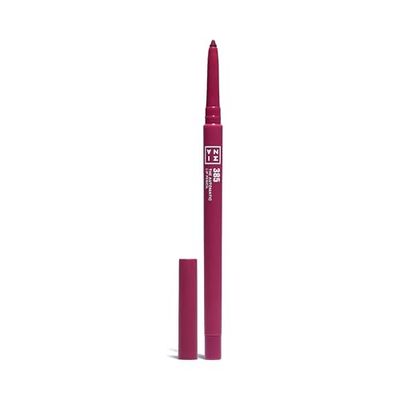 3INA MAKEUP - The Automatic Lip Pencil 385 - Borgoña - Perfilador de Labios Borgoña Retráctil - Delineador de Labios Waterproof - Delineador Efecto Voluminizador - Vegan - Cruelty Free