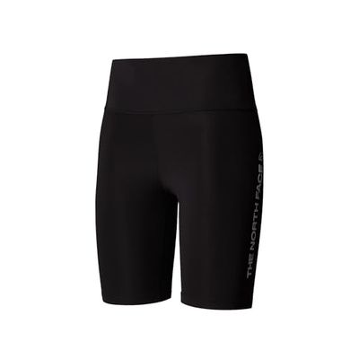 THE NORTH FACE NF0A8BQNJK3 W Flex 8IN Tight C/O Graphic (New Fit) Leggings Donna TNF Black Taglia S
