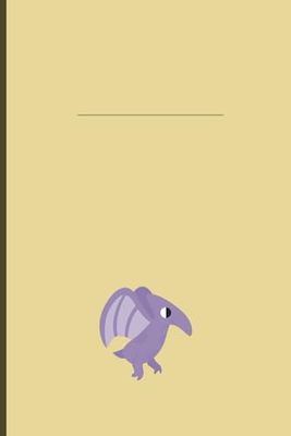 Notebook dinosaur(120p 6inch x 9inch): Pteranodon