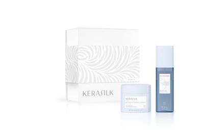 Kerasilk Repairing Set with Repairing Spray, 125ml and Recovery Mask, 200ml