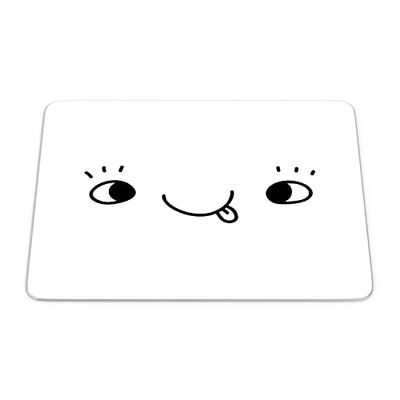 Bonamaison, Rectangle Pop Art Digital Printed Mouse Pad, Non-Slip Base, for Office and Home, Size: 22 x 18 cm