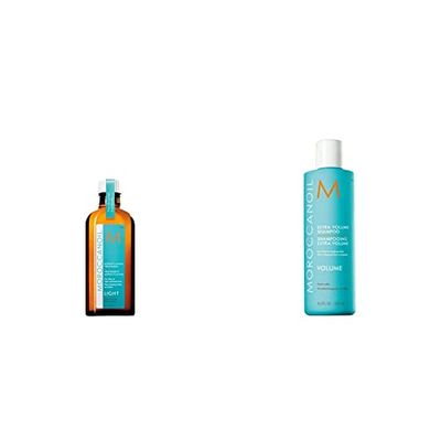 Moroccanoil Soin Light, 100 ml & Shampooing Extra Volume, 250 ml