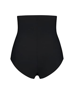 Bye Bra Culotte Rembourrée, Taille Haute, Contrôle De La Lumière, Noir, S-L (m)