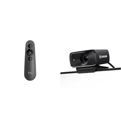 Presentationsenheten Logitech R500s med & Elgato Facecam MK.2 – Förstklassig Full