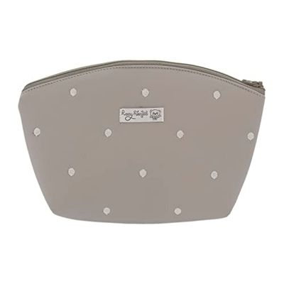 Trousse d'hygiène Rosy Fontaines - Trousse de Toilette pour bébé - Fermeture éclair - Idéal pour Ranger Les Accessoires - Élégant et Pratique 0-Gris