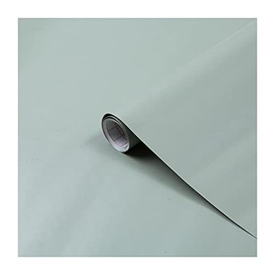 d-c-fix vinilo adhesivo muebles verde salvia unicolor mate autoadhesivo impermeable decorativo para cocina, armario, puerta, mesa papel pintado forrar rollo láminas 45 cm x 2 m