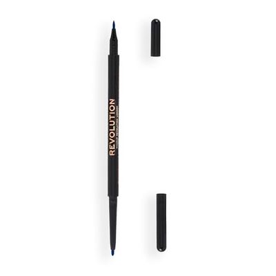 Makeup Revolution, Revolution Felt & Kohl Eyeliner Blå