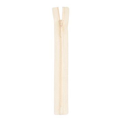 Opti S40-40-00087 Chiusura Lampo, 100% Poliestere, 00087 Crema, 40 cm