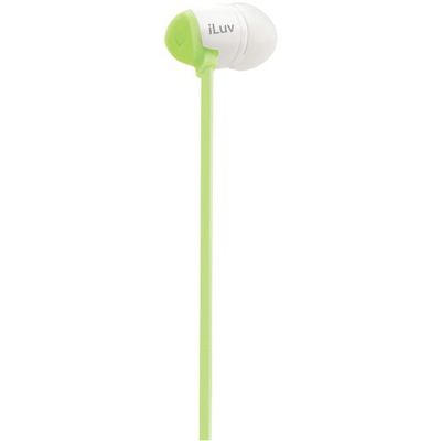 iLuv IEP325GRN Calvados hoofdtelefoon met afstandsbediening Plus en Mic Green, groen