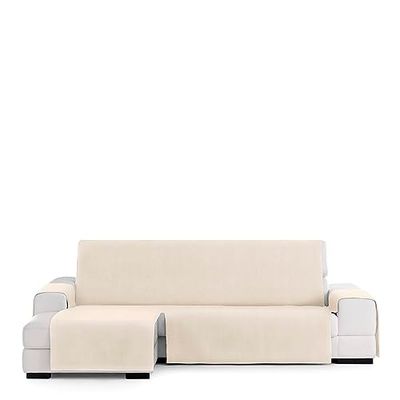 Eysa Housse de canapé en L Oriente 240 cm, Couleur 01/Beige, Vue de Face Gauche