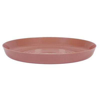 TOM ET ZOE, PU0046, Assiette bébé Set de 4 Couleurs Douces, légères et sûres, idéales pour Les Repas des Tout-Petits, compatibles Lave-Vaisselle, Couleur : Rose, Bleu, Gris, Jaune, Couleur Assortie