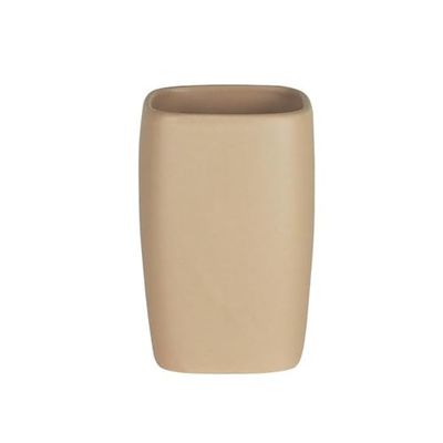 Spirella Bicchiere in Ceramica retrò Beige