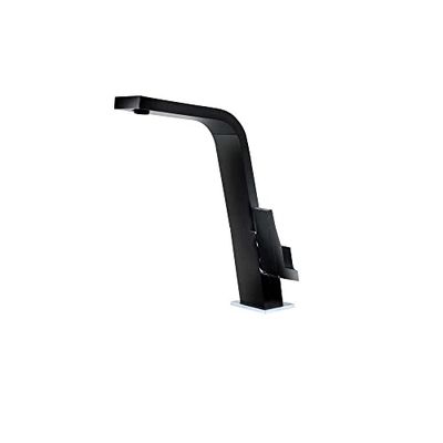 Torneira de cozinha Teka mono-comando Ic 915 cor preta Ref 33915020N cano alto