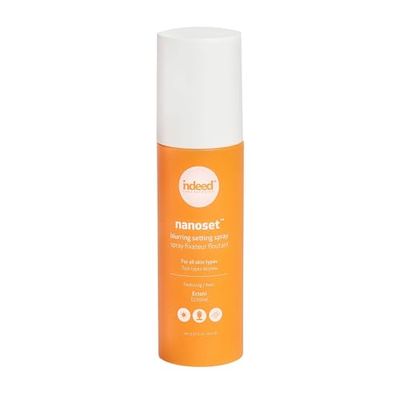 Indeed Labs Nanoset Blurring Setting Spray - Made With Ectoin - Lightweight, Long Lasting, Mattifying, Revitalizes, Controls Shine, Refreshes, Hydrates, All-Day Wear…