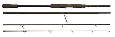 Savage Gear SG4 Fast Game TR Caña - Caña de Spinning de Fibra de Carbono Toray 30T de Alto Rendimiento para Pescadores - Ideal para Pescar Especies depredadoras, 2.15M 20-60G