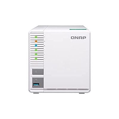 QNAP TS-328 Desktop NAS-behuizing met 2 GB DDR4 RAM, Powerful 3-Bay Storage Server