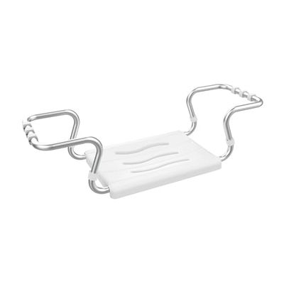 MSV MS093 - Assento ponte para banheira, alumínio 55/70 x 18,7 x 26,1 cm