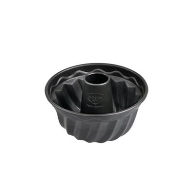 Dr. Oetker Molde de rosca enrolada Ø 18 cm, molde para rosco encaracolado de chapa de aço, molde com revestimento antiaderente para bolos e bolinhos, 1 unidade.