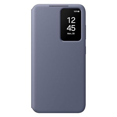 Samsung Galaxy Official S24 Smart View Wallet Case, Violet