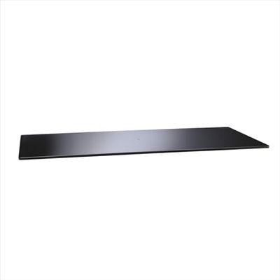 Meliconi Rotobase Elite L Suporte rotativo para monitor e TV, base giratória de 360°, carga 70 kg, vidro temperado, preto