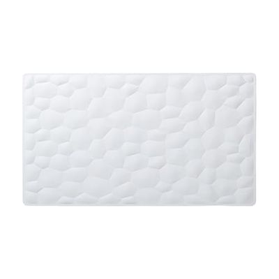 Sealskin Jade - Tappetino antiscivolo da bagno, 40 x 70 cm, colore: Bianco