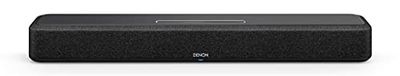 Denon Home Sound Bar 550 - Barra de Sonido compacta para Cine en casa con Dolby Atmos, DTS:X, WLAN, Bluetooth, AirPlay 2, HEOS Built-in, HDMI eARC, 4K Ultra HD, Dolby Vision, HDR10