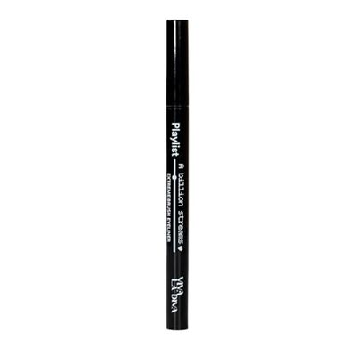 Viva la Diva Playlist Xtreme Brush Eyeliner - Colore N1 A Billion Streams - Eyeliner con spazzola ad alta precisione per una linea intensa e duratura