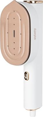 Proficare, ferro da stiro e vaporiera da viaggio 2 in 1 PC-DG3124, 1300 W, piastra in ceramica Superglide, serbatoio da 80 ml, tempo di riscaldamento 30 secondi, vapore costante 20 g/min