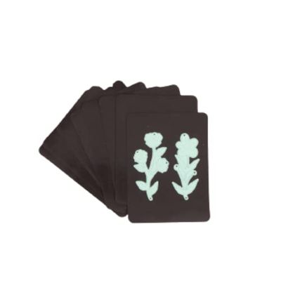 Craftelier - Pack de 10 Hojas Magnéticas para Almacenamiento de Troqueles | Básico Perfecto para la Organización y Colocación por Temáticas o Colecciones | Color Negro - Tamaño 7,7 x 10,2 cm (3" x 4")