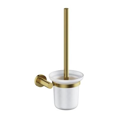 Omnires MP60620BSB Escobilla de baño Colgante, Brass