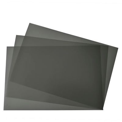 Gepolariseerde Filmvellen 3 STKS 8.2x5.9in/21x15cm Polarisator Lineaire Polariserende Filter Niet-klevend voor Educatieve Fysica Fotografie Verlichting