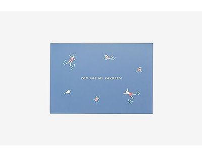 Dailylike Swimming Karta albumowa 16,2 x 11,2 cm.