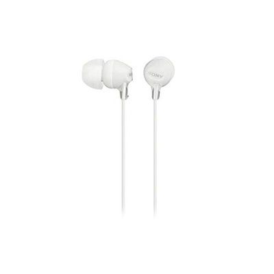 Sony Mdr-Ex15Lp - Cuffie In-Ear, Auricolari in Silicone, Bianco