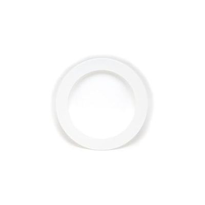 Mister Babache 1 Anneau de jonglage 24 cm Adulte Unisexe, Blanc, No Size
